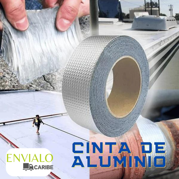 CINTA AHDESIVA DE ALUMINIO - DESPREOCUPATE POR LAS FUGAS 💧❌🌟